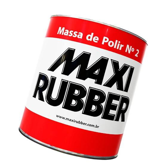 Imagem de Massa de polir maxi rubber n2 490gr