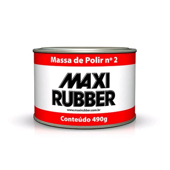 Imagem de Massa de Polir Nº2 490g Maxi Rubber 6MH014