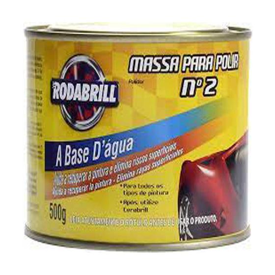 Imagem de Massa de Polir No2  Massabril Rodabrill 500g