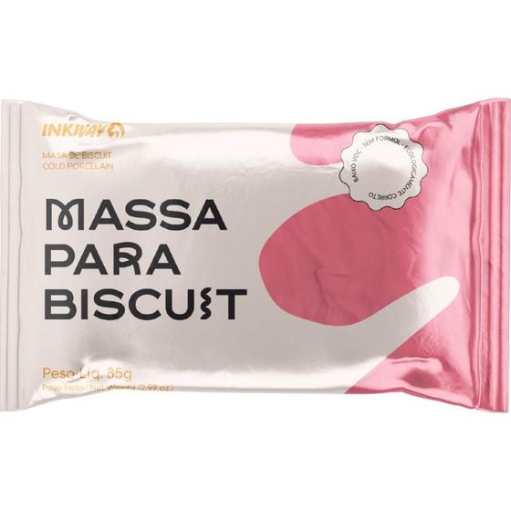 Imagem de Massa de Porcelana Fria Biscuit 85G Rosa