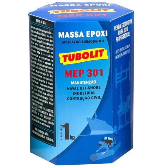 Imagem de Massa Epóxi Subaquática Tubolit Mep 301 1Kg
