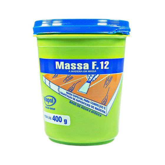 Massa F12 Marfim 400G Viapol Massas Acr lica Corrida E Madeira massa-f12-marfim-400g-viapol-massas-acr-lica-corrida-e-madeira