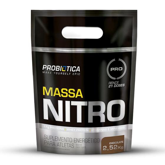 Imagem de Massa Nitro No2 Refil 2,52Kg Probiótica Baunilha