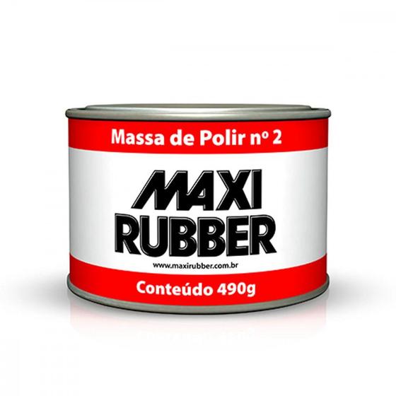 Imagem de Massa P/Polir Maxi Rubber N2 490Gr