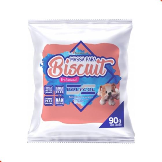 Imagem de Massa para biscuit polycol com 90g