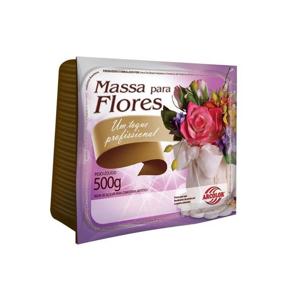 Imagem de Massa para flor branca 500g arcolor