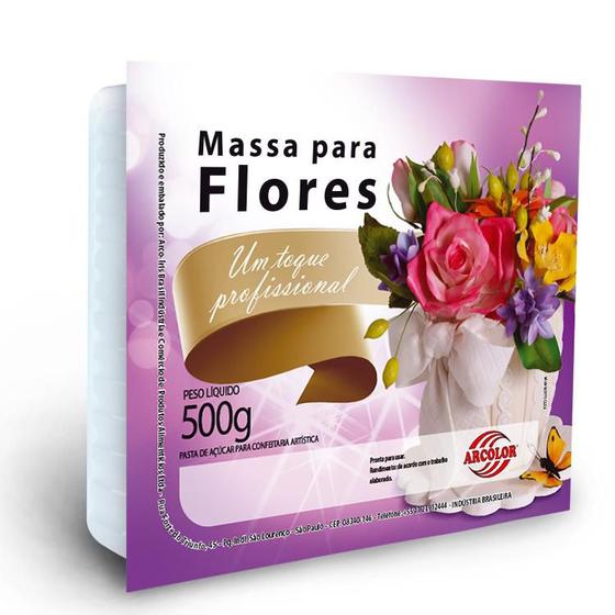 Imagem de Massa Para Flores 500g - Arcolor