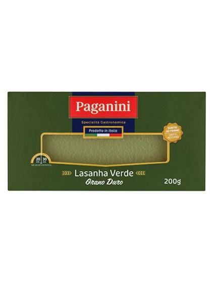 Imagem de Massa para Lasanha Verde Paganini 200g