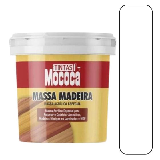 Imagem de Massa Para Madeira Branca 350g Maza