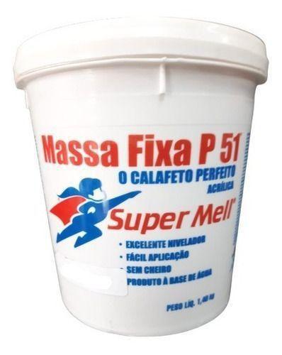 Imagem de Massa Para Madeira Div Cores Massa Fixa P51 5,5Kg - Super Mell
