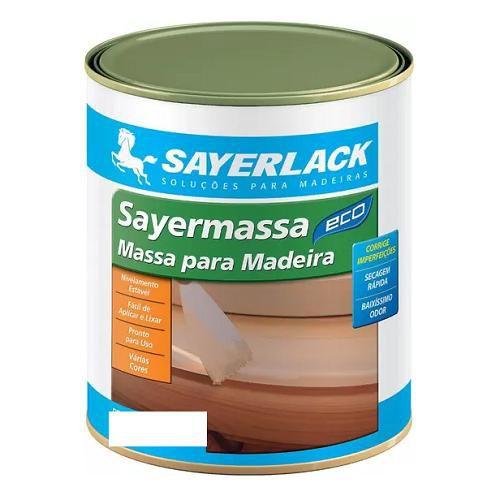 Imagem de Massa Para Madeira Sayermassa 380g Sayerlack Cores