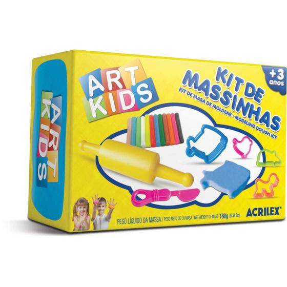 Imagem de Massa para Modelar Criativa ART KIDS 2 180G.C/MOLDES