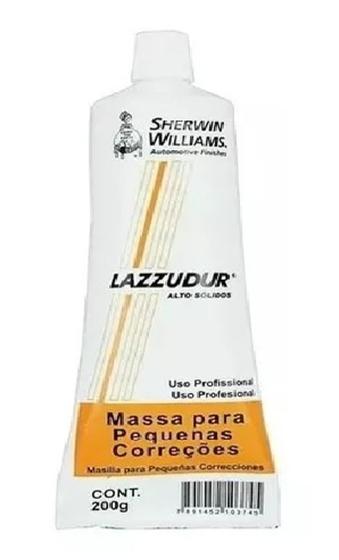 Imagem de massa pequenas correçoes automotiva 1/ unidade Lazzuril 200g