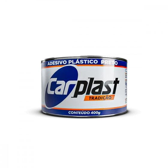 Imagem de Massa Plastica Carplast 400G Preta Com Catalizador Ca215 - Kit C/12