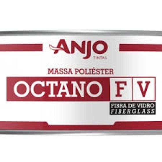 Imagem de Massa Poliester Fibra de vidro Octano FV 750g - Anjo