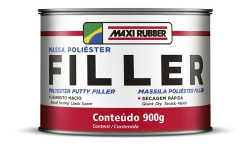 Imagem de Massa Poliester Filler 900Gmaxi Rubber