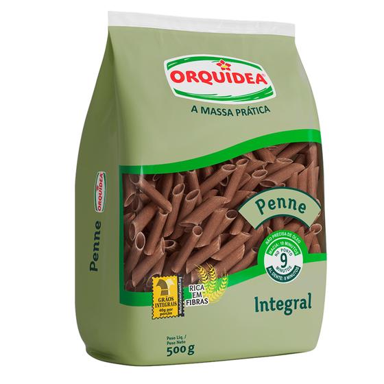 Imagem de Massa Sem Ovos Integral Penne Orquídea 500g