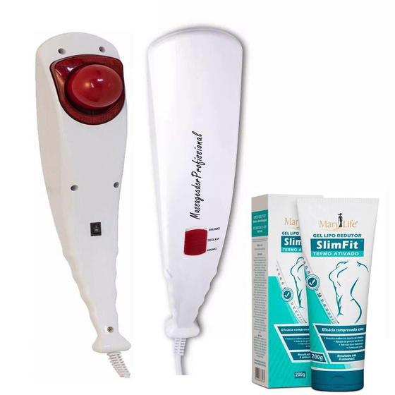 Massageador Anti Celulite Drenagem Linfática 110v + Gel Lipo Redutor Mary Life Menor preço em Massageador Anti Celulite Drenagem Linfática 110v + Gel Lipo Redutor Mary Life