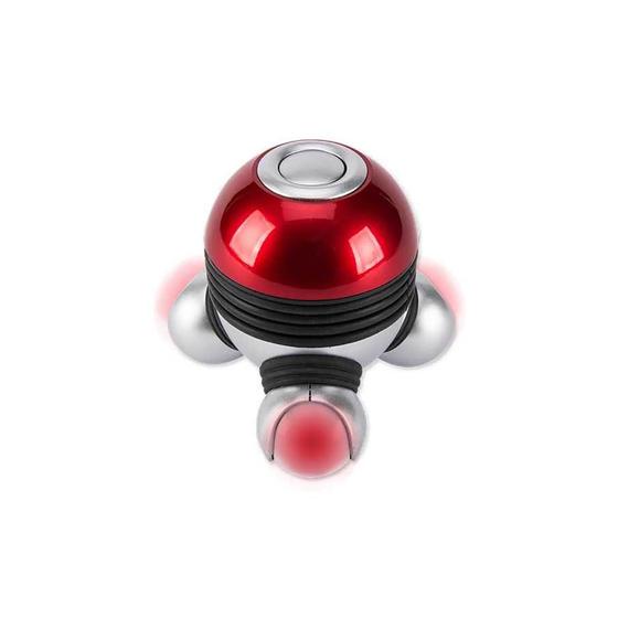 Imagem de Massageador corporal vibratório Relaxus Red Luminous LED Light