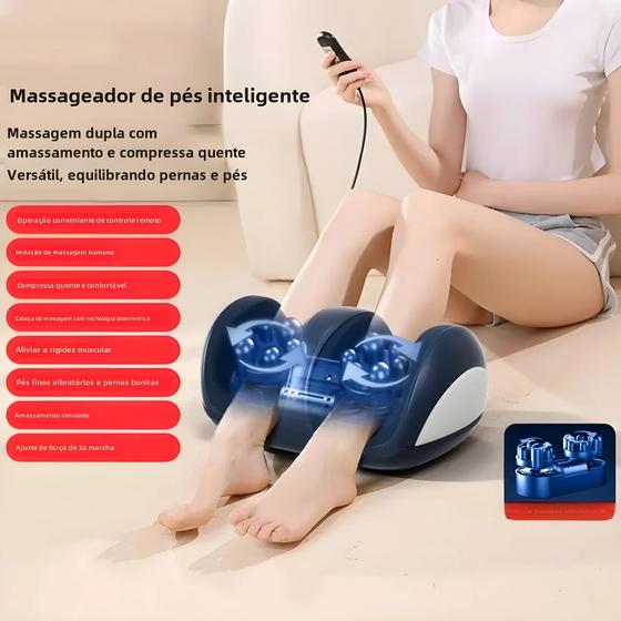 Massageador de Pés Elétrico Shiatsu com Aquecimento - Relaxamento Muscular e Alívio da Dor Menor preço em Massageador de Pés Elétrico Shiatsu com Aquecimento - Relaxamento Muscular e Alívio da Dor