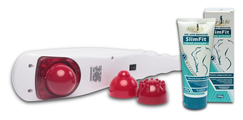 Imagem de Massageador Elétrico Infra Vermelho 220v + Gel Slim Fit