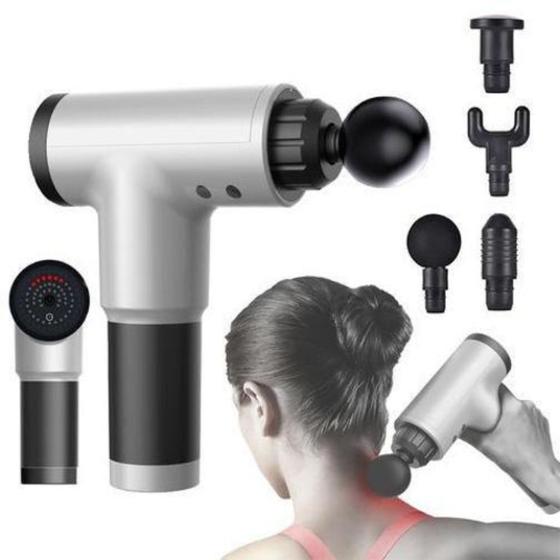 Imagem de Massageador Elétrico Portátil Profissional Muscular  Alívio Instantâneo para Dores Musculares e Relaxamento Profundo