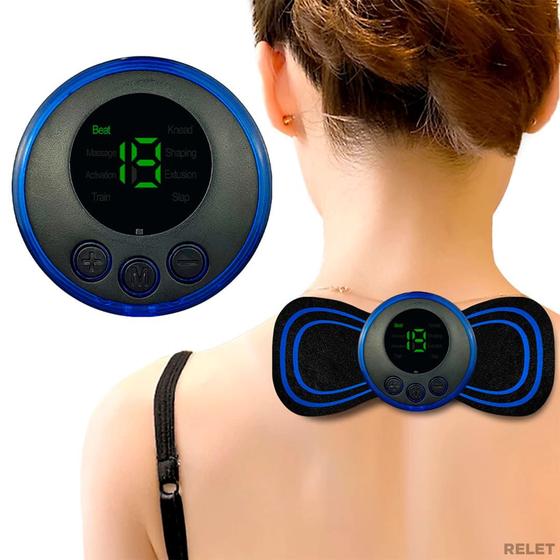 Imagem de Massageador Eletro Estimulação Ems Muscular Portátil