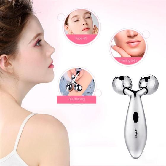 Imagem de Massageador Facial 3D Roller Relaxamento Muscular Idade