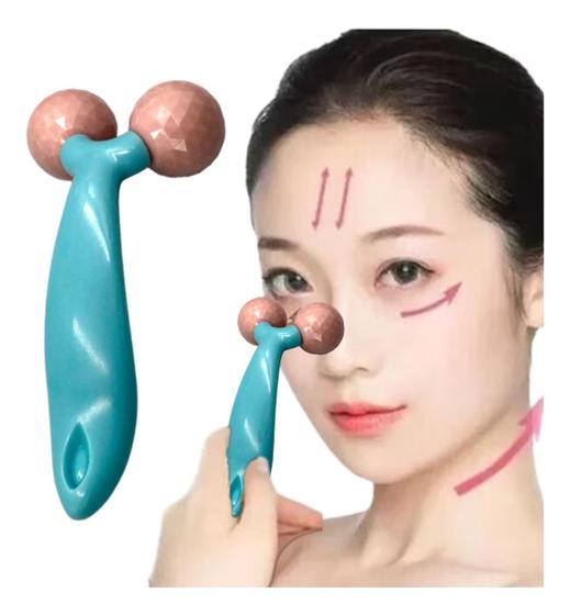 Imagem de Massageador Facial Corporal Roller 3d Rolinho Skin Care