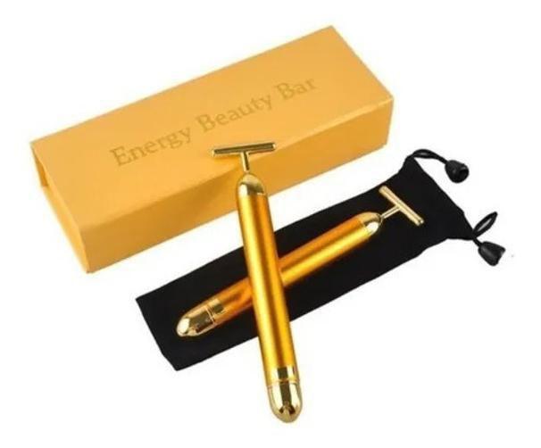 Imagem de Massageador Facial Vibrata Gold Harmonização Energy Beauty