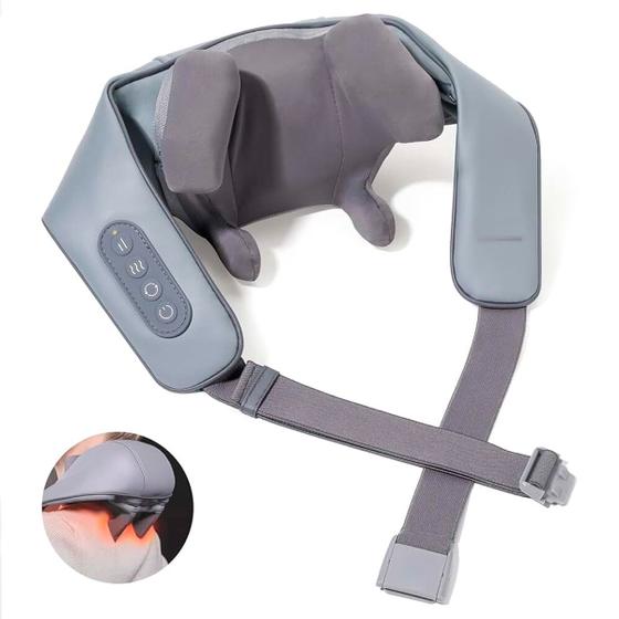 Imagem de Massageador Multifuncional Relaxante para Pescoço e Ombros Alívio de Dores