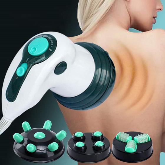Massageador Orbital Elétrico Potente Anti Celulite e Dores Muscular Menor preço em Massageador Orbital Elétrico Potente Anti Celulite e Dores Muscular