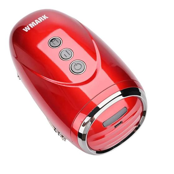 Imagem de Massageador Portatil Barbeiro Sm001 Wmark Vermelho