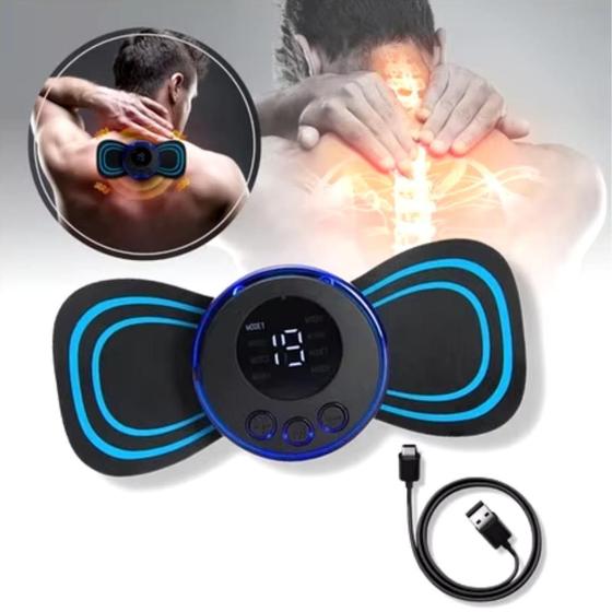 Imagem de Massageador Portátil Recarregável Alívio De Dores No Corpo