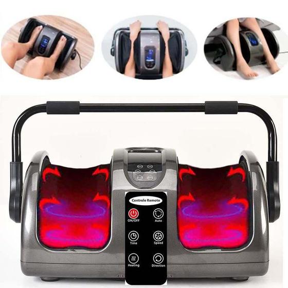 Massageador Shiatsu para os Pés, Pernas e Panturrilhas, Magnético e Infravermelho Longo - Tsuyoi Menor preço em Massageador Shiatsu para os Pés, Pernas e Panturrilhas, Magnético e Infravermelho Longo - Tsuyoi