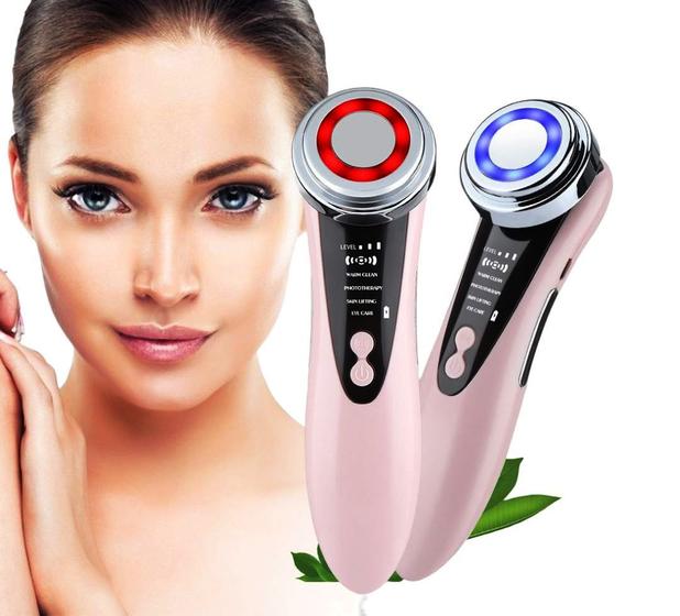 Imagem de Massageador Skin Care Facial Eletrico Anti Rugas