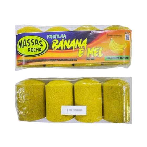 Imagem de Massas Rocha Pastilha para Carpa Banana e Mel 280g