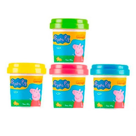 Massinha da peppa pack com 4 potes - kimassa - Sunny Brinquedos ...