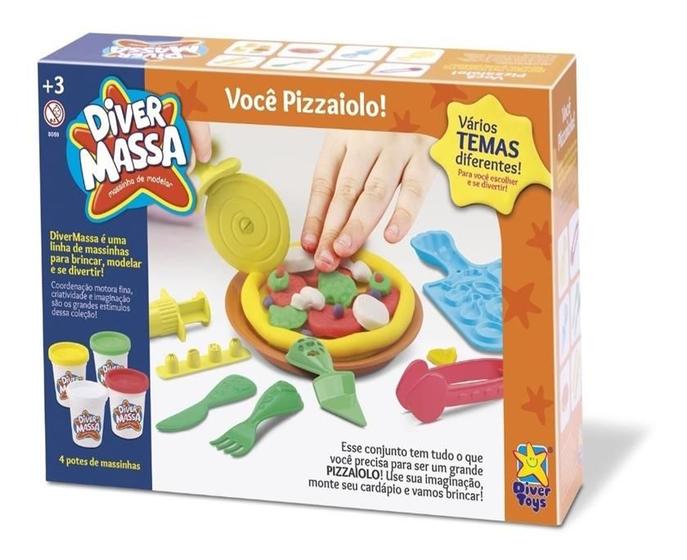 Imagem de Massinha De Modelar - Diver Massa - Você Pizzaiolo