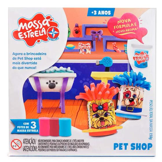 Imagem de Massinha de Modelar - Massa Estrela - Pet Shop - Estrela