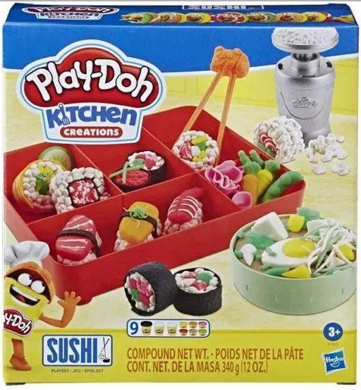 Imagem de Massinha De Modelar Play Doh Conjunto De Sushi Hasbro