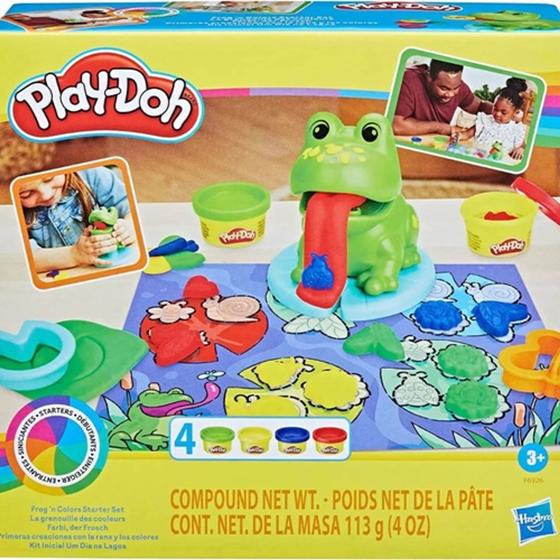 Imagem de Massinha de Modelar Play Doh Frog Um Dia na Lagoa - Hasbro