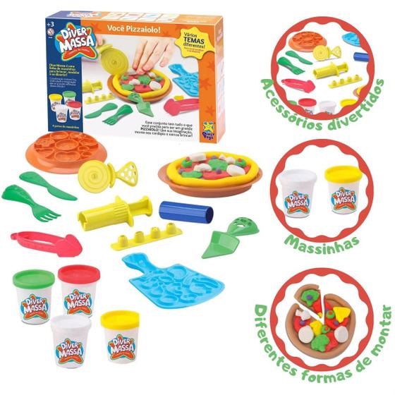 Imagem de Massinha De Modelar Você Pizzaiolo Divertoys