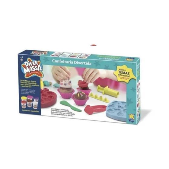 Imagem de Massinha Diver Massa Confeitaria Divertida 3+8060 Divertoys
