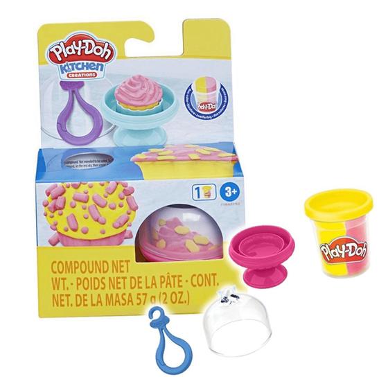 Imagem de Massinha Play-Doh Cupcakes Kit com Moldes Hasbro F1788
