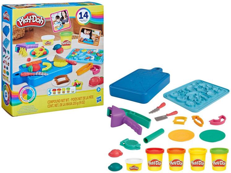 Imagem de Massinha Play-Doh Little Chef Hasbro - com Acessórios