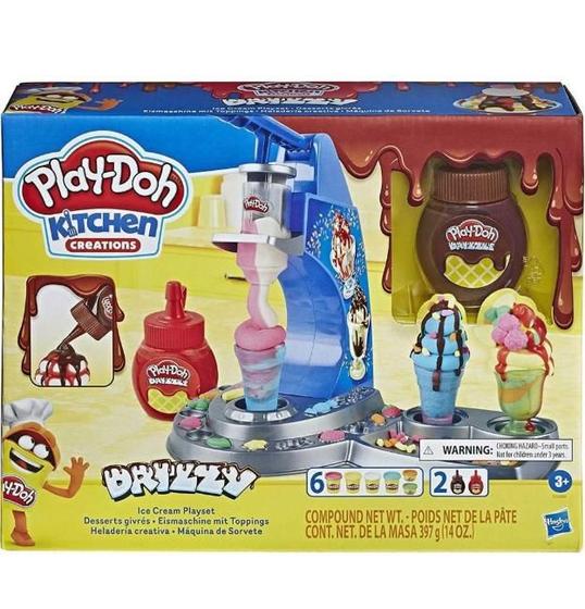 Massinha Play Doh Máquina De Sorvete Hasbro - Massinha - Magazine Luiza