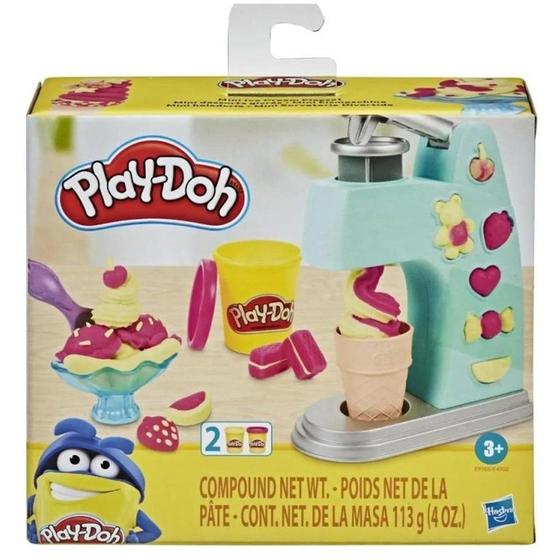 Imagem de Massinha Play Doh Mini Classics Ice Cream Playset E9368