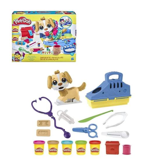 Massinha Play Doh Pet Shop Kit Veterinário 3+ F3639 Hasbro Menor preço em Massinha Play Doh Pet Shop Kit Veterinário 3+ F3639 Hasbro