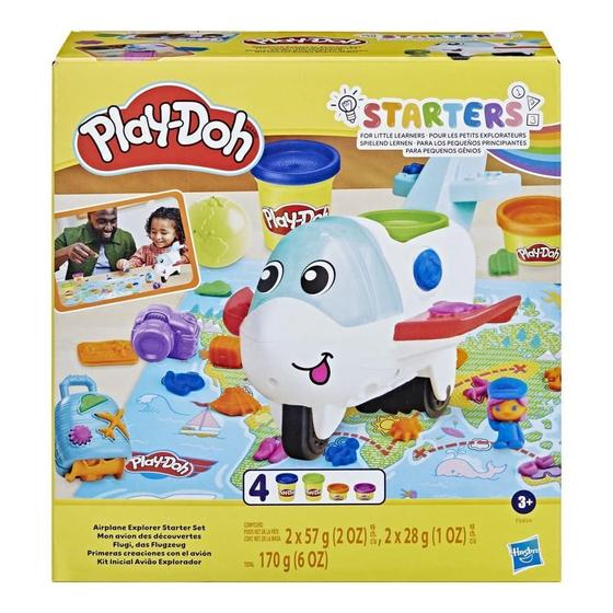 Imagem de Massinha Play Doh - Starters Kit Inicial Avião Explorador